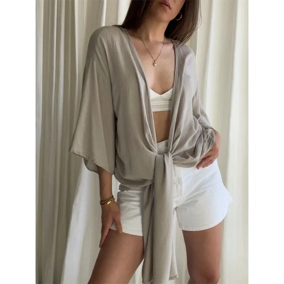 GREECE TUNIC TOP — In Sand - Picture 2 of 8